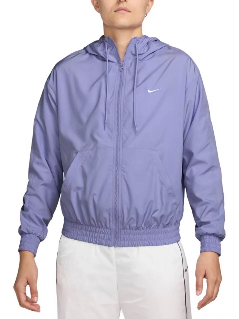Nike Women’s Lavender Hooded Windbreaker Jacket